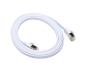 Preview: Patch cord Cat.6, flat, PiMF/STP, white, 3m DINIC Box