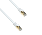 Preview: Cablu patch Premium Cat.7, LSZH, 2x RJ45 plug, cupru, alb, 2.00m