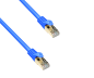 Preview: Cavo patch Cat.7 Premium, LSZH, 2x spina RJ45, rame, blu, 0,50 m