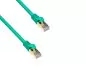 Preview: Propojovací kabel Cat.7 Premium, LSZH, 2x zástrčka RJ45, měděný, zelený, 3,00 m