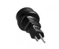 Preview: Power adapter Brazil CEE 7/3 to BRA type N 3pin plug, YL-0423