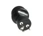 Preview: Power adapter Denmark CEE 7/3 to DNK type K CEE 7/3 socket/DNK 3pin type K plug, YL-2623