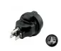 Preview: Power Adapter America CEE 7/3 female to NEMA 5-15P 3pin male type B, YL-1223