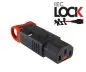 Preview: Connecteur IEC-LOCK IEC60320-C13 avec verrouillage Connecteur montable
