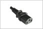 Preview: Power cord Europe CEE 7/7 90° to C13