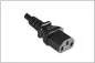 Preview: Power cable Italy type L to C13, 1mm², approval: IMQ, black, length 5,00m