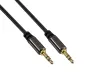 Preview: Premium Audiokabel 3,5mm Klinke St. auf St., 0,50m