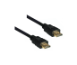 Preview: HDMI cable 19-pin A to A male, high speed, ethernet channel, 4K2K@60Hz, black, length 2.00m, polybag