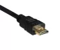 Preview: HDMI-kabel 19-pens A naar A plug, hoge snelheid, Ethernet-kanaal, 4K2K@60Hz, zwart, lengte 3,00m, polyester zakje