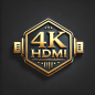 Preview: HDMI cable 19-pin A to A plug, high speed, Ethernet channel, 4K2K@60Hz, black, length 3.00m, polybag