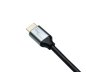 Preview: HDMI 2.1 Kabel, 2x Stecker Aluminiumgehäuse, 2m 48Gbps, 4K@120Hz, 8K@60Hz, 3D, HDR, DINIC Polybag