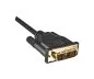 Preview: Cavo HDMI da spina A a spina DVI-D, contatti placcati oro, nero, lunghezza 2,00 m, scatola DINIC