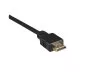 Preview: HDMI cable A male to DVI-D male, gold plated contacts, black, length 2.00m, DINIC Polybag