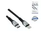 Preview: Cavo da USB C a Lightning HQ, MFi, 0,50 m certificato MFi, cavo di sincronizzazione e ricarica rapida, scatola DINIC