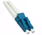 Preview: FO cable OS1, 9µ, LC / LC connector, single mode, duplex, yellow, LSZH, 0.50m