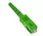 Preview: Connection cable for fiber optic router, Simplex, OS2, SC/APC 8° to LC/APC 8°,10m