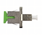 Preview: Fibre optic adapter LC/APC socket to SC/APC socket Fibre optic adapter, singlemode / simplex