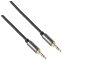 Preview: HQ jack cable 3.5mm, black, textile fabric, 3.5mm jack plug to 3.5mm jack plug 3pin, 0.5m, DINIC Box