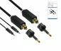 Preview: DINIC Toslink Kabel, 4mm Ø, schwarz, 5m DINIC Monaco Range, HQ Stecker, schwarz