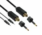 Preview: DINIC Toslink Kabel, 4mm Ø, schwarz, 5m DINIC Monaco Range, HQ Stecker, schwarz