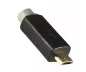 Preview: USB Micro HQ Kabel, A auf micro B Stecker, KB, 1m Stecker vergoldet, schwarz, DINIC Box