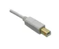 Preview: DINIC Câble USB 2.0 HQ A vers B mâle, 28 AWG / 2C, 26 AWG / 2C, blanc, 3,00m, DINIC Polybag