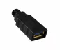 Preview: USB 3.0 Verlängerung, A Stecker auf A Buchse, vergoldete Kontakte, schwarz, 2,00m, DINIC Box