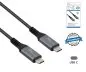 Preview: Kábel DINIC USB C 4.0, 240W PD, 40Gb/s, 0,5 m typ C na C, hliníková zástrčka, nylonový kábel, škatuľa DINIC
