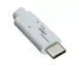 Preview: USB 3.2 cable type C-C plug, white, 2 m, supports 100W (20V/5A) charging, polybag