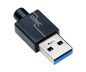 Preview: USB 3.1 Cable C male to 3.0 A male, black, 1,00m