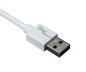 Preview: Kabel USB 3.1 tipa C - 3,0 A , bel, škatla, 2 m Dinic Box, 5 Gb/s, polnjenje 3A