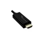 Preview: USB 3.1 cable type C male to HDMI, 4K2K@60Hz, HDCP, HDR, black, length 2,00m, box