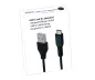 Preview: Cable de carga USB tipo C a A, negro, 1,5 m Conector USB tipo C a A, 5 V, 3 A, caja promocional