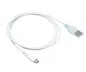 Preview: Cable de carga USB tipo C a A, blanco, 1,5 m Conector USB tipo C a A, 5 V, 3 A, caja promocional