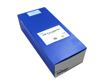 30x USBCL-CA-15WAK white in the DINIC countertop display