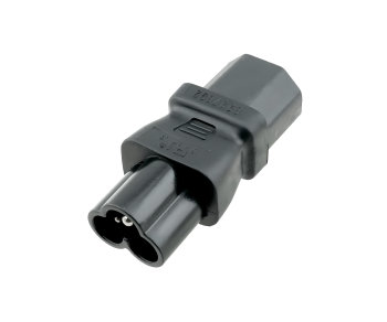 Adaptateur de courant, adaptateur de réseau prise d'appareil froid C13 sur C6 Mickey Mouse