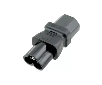 Power adapter, power adapter cold plug C13 to C6 Mickey Mouse