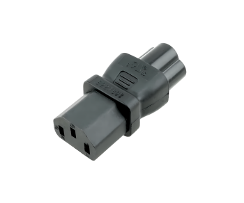 Adaptateur de courant, adaptateur de réseau prise d'appareil froid C13 sur C6 Mickey Mouse