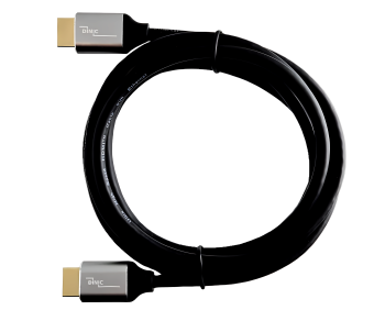 DINIC Câble Premium HDMI 2.1 - 8K@60Hz, 48 Gbps, boîtier aluminium, 3D, HDR, DINIC Polybag, 2m