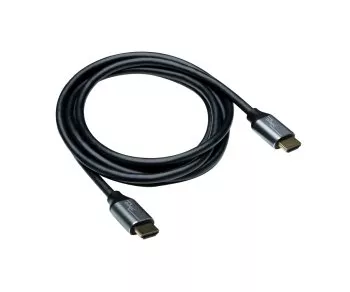 Câble HDMI 2.1, 2x mâle boîtier aluminium, 5m 48Gbps, 4K@120Hz, 8K@60Hz, 3D, HDR, DINIC Box