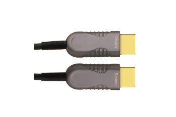 Câble HDMI 2.0 AOC fibre optique A mâle à mâle, actif, 4K@60Hz 18Gbp, noir, longueur 30,00m