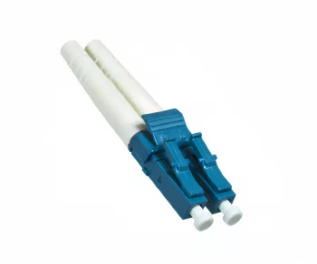 FO cable OS1, 9µ, LC / LC connector, single mode, duplex, yellow, LSZH, 3m