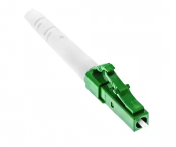 Connection cable for fiber optic router, Simplex, OS2, LC/APC 8° to LC/APC 8°, 2m, DINIC box