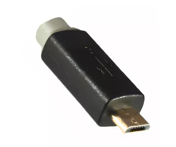 HQ Cavo micro USB da maschio A a maschio micro B, gamma Monaco, nero, 2,00 m, blister DINIC