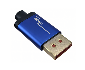 Premium Displayport 1.4 to HDMI cable, 4K@60Hz, 3D, HDR, 1x DP to 1x HDMI plug, DINIC box with Euro hole, 3m