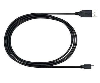 Cabo micro USB ficha A para ficha micro B, preto, 2,00 m, saco plástico DINIC