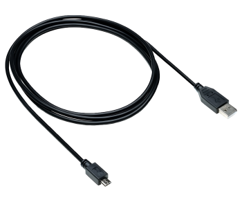 Cabo micro USB ficha A para ficha micro B, preto, 2,00 m, saco plástico DINIC