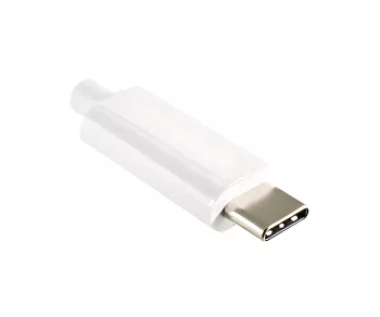 Adaptateur USB-C vers audio 3,5mm (numérique), blanc, avec chipset, blanc, DINIC Box