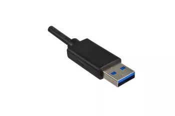 Câble USB 3.1 type C - 3.0 A mâle, 5Gbps, 3A charging, noir, 0,50m, polybag