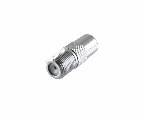 Adaptateur IEC mâle sur F femelle, ANT mâle sur SAT femelle, entièrement métallique, DINIC Box avec trou européen
